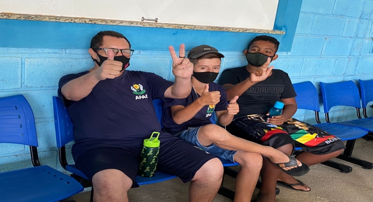 AÇÃO SOCIAL NA APAE DE TAPIRATIBA