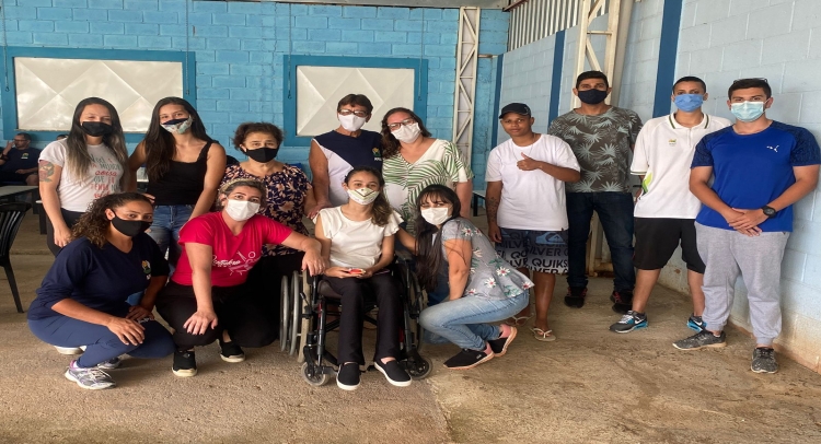 AÇÃO SOCIAL NA APAE DE TAPIRATIBA