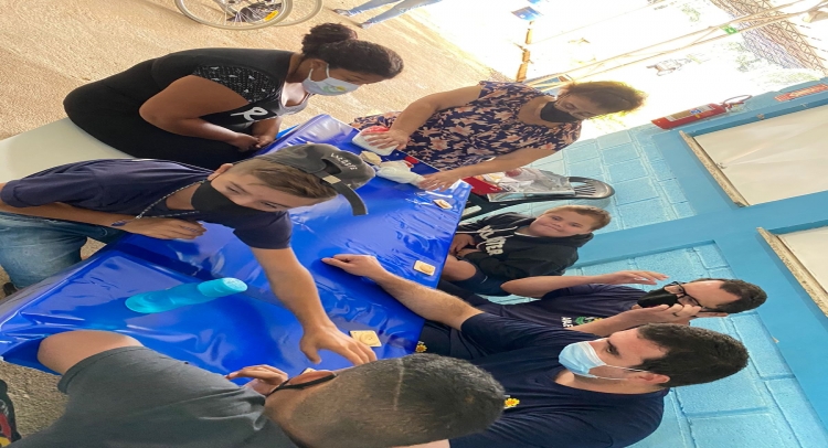 AÇÃO SOCIAL NA APAE DE TAPIRATIBA